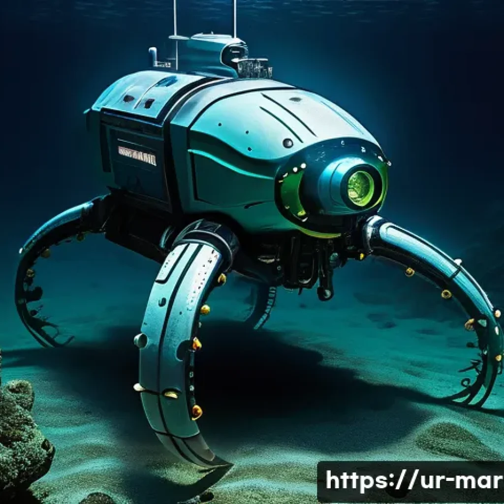 해양지하자원 - **Prompt 1: Futuristic Deep-Sea Mineral Exploration**
"A highly advanced, sleek robotic submersi...